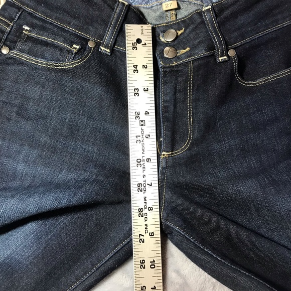 PAIGE Hidden Hills jeans womens blue size 27 - Picture 10 of 16